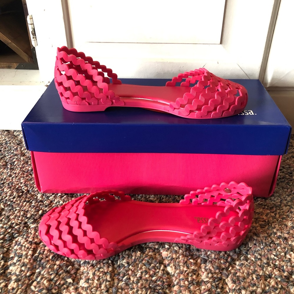 Melissa Pink Flats